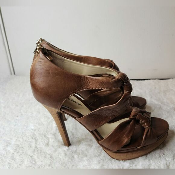 Alexandre Birman knotted leather sandal pumps 9 - Picture 7 of 16